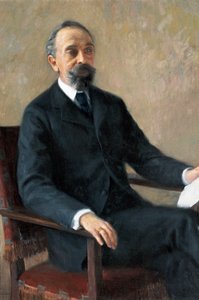 Joan Maragall og Corina, maleri av Ramon Pichot i Girones av Ramon Pichot Gironés