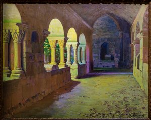 Der Kreuzgang von San Benet de Bages