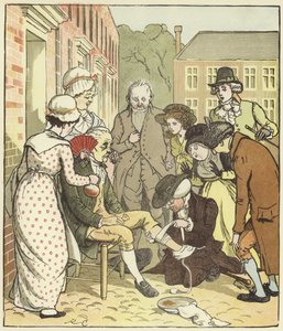 En elegi ved døden til en gal hund av Randolph Caldecott
