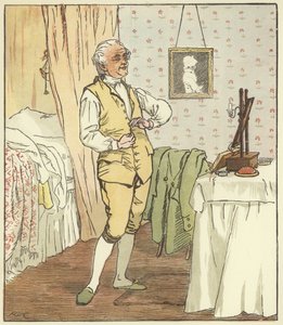 En elegi ved døden til en gal hund av Randolph Caldecott