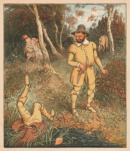 Og han som var av mildest humør drepte den andre der, c1880. av Randolph Caldecott