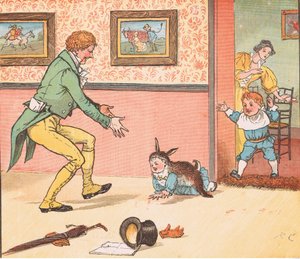 Gikk for å hente et kaninskinn av Randolph Caldecott
