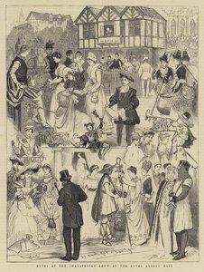 Notater på Shakespeare-showet i Royal Albert Hall av Randolph Caldecott
