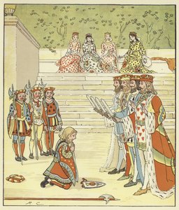 Dronningen av hjerter av Randolph Caldecott