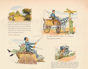 The Strange Adventures of a Dog-Cart, 1888, 1946 av Randolph Caldecott