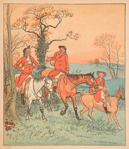 Denne jakten betaler ikke, 1880. av Randolph Caldecott