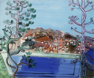 Et basseng ved Golfe Juan; Le Reservoir a Golfe Juan av Raoul Dufy