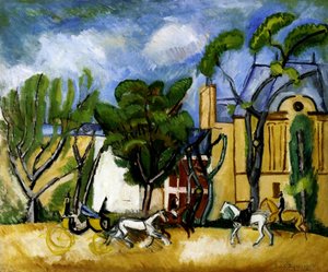 Boulogne-skogen av Raoul Dufy