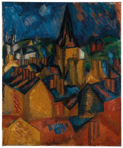 Klokketårnet (St. Vincent-kirken i Le Havre) av Raoul Dufy