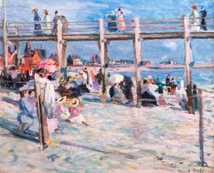 Marie-Christine-badene i Ste-Adresse av Raoul Dufy