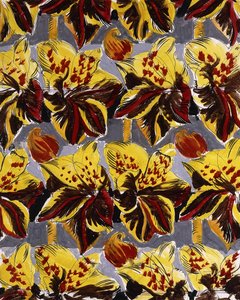 Røde og gule blomster; Røde og gule blomster av Raoul Dufy