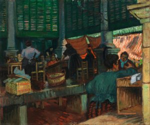 Fiskemarkedet, Marseille av Raoul Dufy
