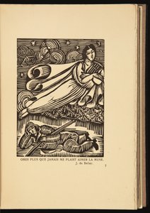 Tresnitt fra Martial Elegies av Roger Allard (1885–1961)