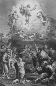 Transfigurasjonen (gravering) av after Raphael