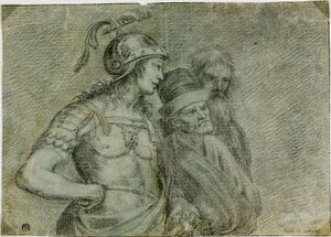 Alkibiades og to filosofer av Raphael