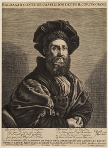 Balthasar, grev Castiglioni (Le Blanc III, nr. 17; Andresen II, nr. 3) av Raphael