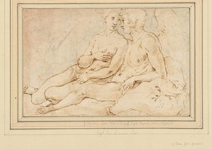 Amor og psyke, ca. 1540. av Raphael