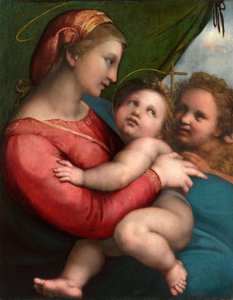 Madonna med teltet av Raphael