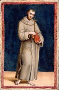 Den hellige Frans av Assisi av Raphael
