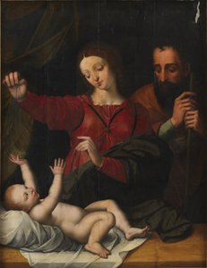 Den hellige familie av Raphael