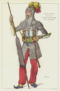 gammel asiatisk kriger av Raphael Jacquemin