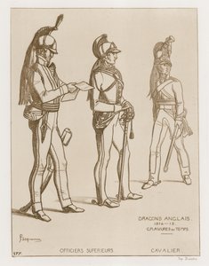 Engelske dragoner, 1814-15