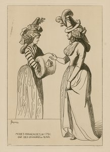 Franske moter fra 1791 av Raphael Jacquemin