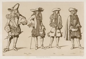 Franske herrer fra det syttende århundre av Raphael Jacquemin