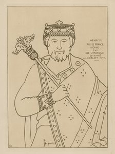 Henrik I, konge av Frankrike, 1031-1060 av Raphael Jacquemin