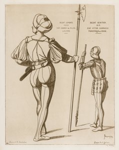 Italienske soldater fra 1500-tallet av Raphael Jacquemin