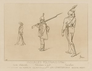 Polske opprørere, 1794 av Raphael Jacquemin