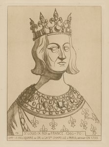 St Louis IX, konge av Frankrike, 1260-1270 av Raphael Jacquemin