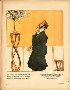 Smørplate', nummer 339, Satirisk i farger av Raphael Kirchner