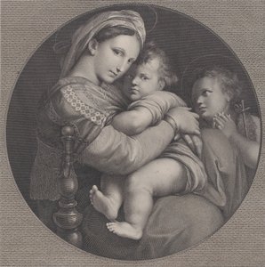 Madonna av stolen Madonna della Seggiola, 1793.