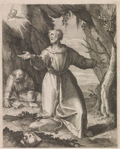 Frans av Assisi mottar stigmata