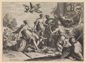 Paris-dommen av Raphaël Sadeler (I)