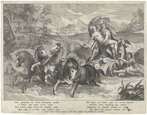Ran av Proserpina av Raphaël Sadeler (II)