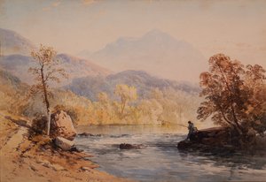 Elvelandskap av Raubarham Raubarham