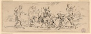 Bacchanalia med en geit