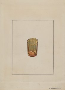 Amber glass av Raymond Manupelli