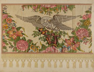 Chintz valance for plakatseng, ca. 1935. av Raymond Manupelli