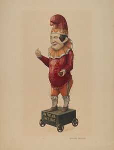 Sigarbutikkfigur: "Punch" av Raymond Neumann