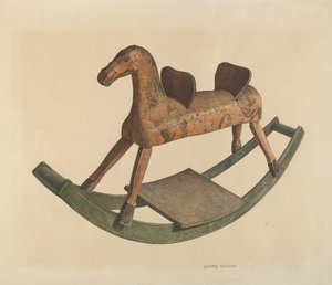 Gynge hest av Raymond Neumann