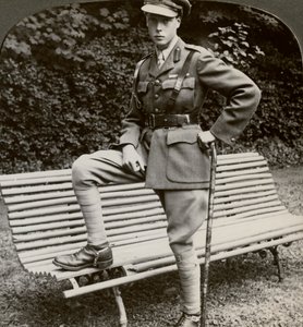 Prinsen av Wales i militæruniform, Frankrike, første verdenskrig, 1914-1918. av Realistic Travels Publishers