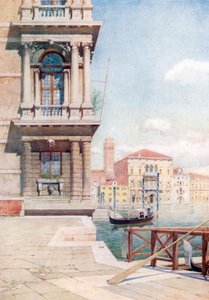 Palazzo Rezzonico (farge litho)