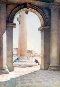 Riva Degli Schiavoni (farge litho)