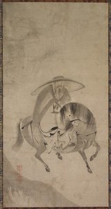 Su Dongpo rir på et esel av Reietsu