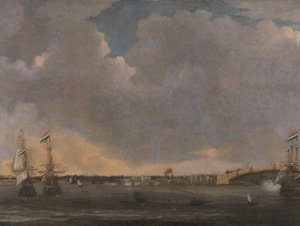 Utsikt over Tripoli av Reinier Nooms (signed by artist)