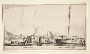 To båter (en vlodt, en dalbane) av Reinier Nooms