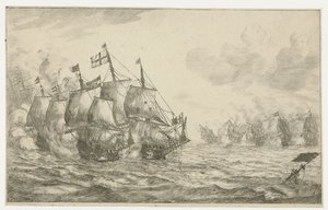 sjøslag New Ship Batalien (serietittel) av Reinier Nooms